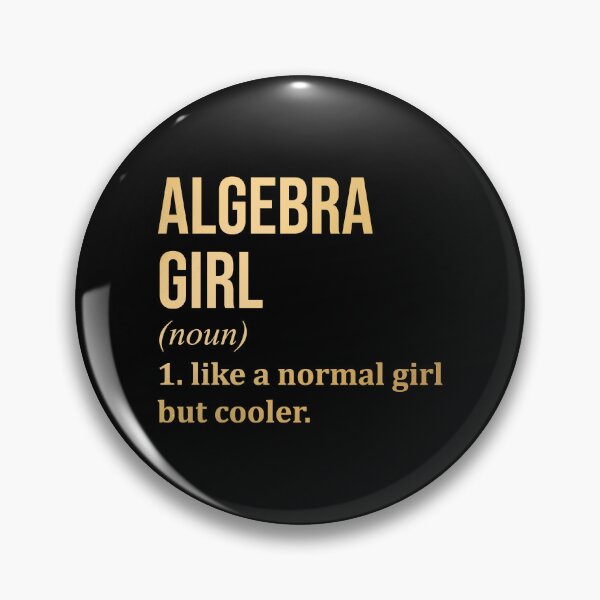 Item preview, Algebra Girl Definition in Gold designed and sold by XCIV.