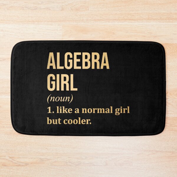 Item preview, Algebra Girl Definition in Gold designed and sold by XCIV.