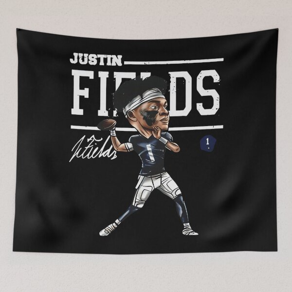 Item preview, Justin Fields Bears Star designed and sold by ClothesGrapeCa.