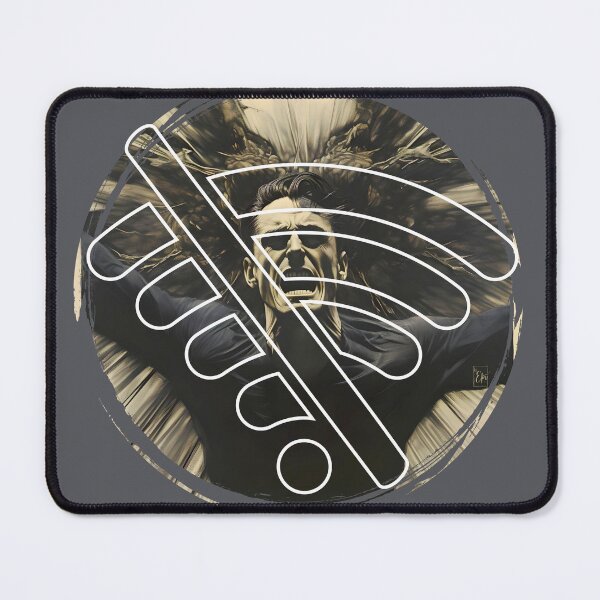 Item preview, WiFi Woes: Scream of Digital Frustration designed and sold by Hisirdoux.