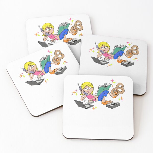 Item preview, Lizzie McGuire Movie Cartoon Cross designed and sold by TacklesChicArt.