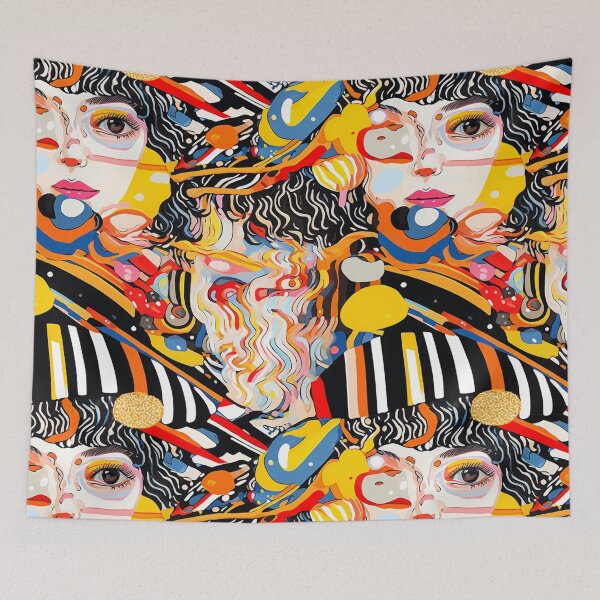 Item preview, Fashion woman with pop-art 8 designed and sold by Snoobstyle.