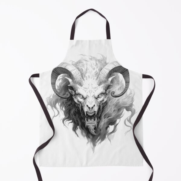 Item preview, Fantasy Monster With Horns Dark Gothic Halloween Claws Beast designed and sold by Tomioka-Art.