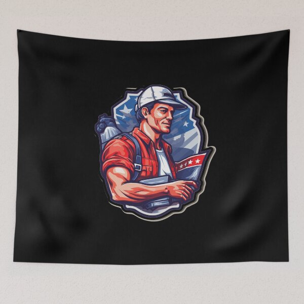 Item preview, Happy labor day, american labor day, labor day sale, workers rights, labor union, working class  designed and sold by Mateusz Majcherek.