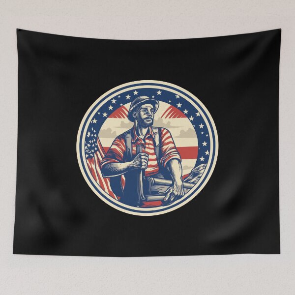 Item preview, Happy labor day, american labor day, labor day sale, workers rights, labor union, working class  designed and sold by Mateusz Majcherek.