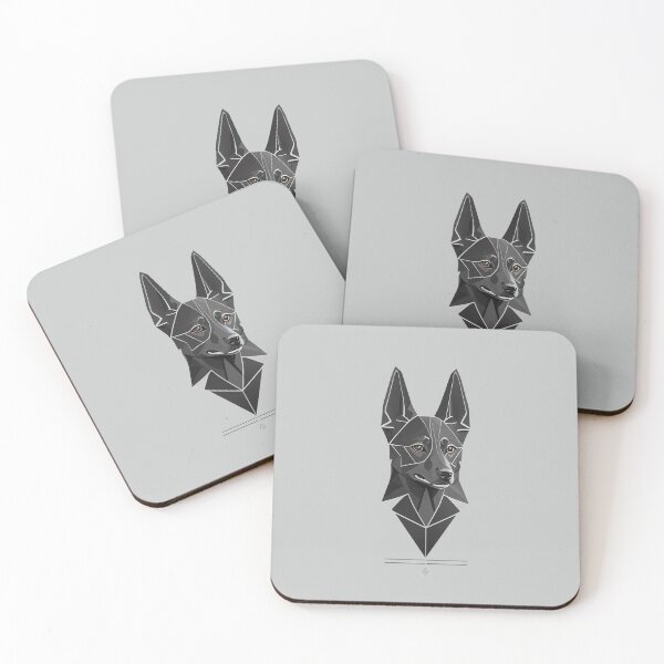 Item preview, Geometric Elegance: Lancashire Heeler Edition designed and sold by Paolospresent.