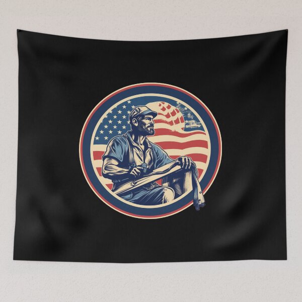 Item preview, Happy labor day, american labor day, labor day sale, workers rights, labor union, working class  designed and sold by Mateusz Majcherek.
