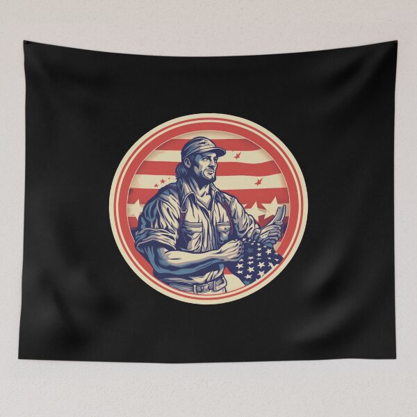 Item preview, Happy labor day, american labor day, labor day sale, workers rights, labor union, working class  designed and sold by Mateusz Majcherek.