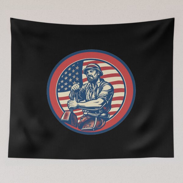 Item preview, Happy labor day, american labor day, labor day sale, workers rights, labor union, working class  designed and sold by Mateusz Majcherek.