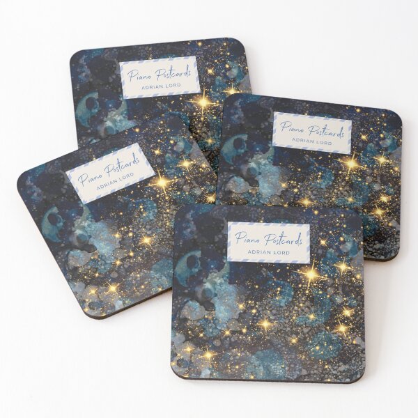 Item preview, Piano Postcards - Dark Sky designed and sold by AdrianLordPiano.