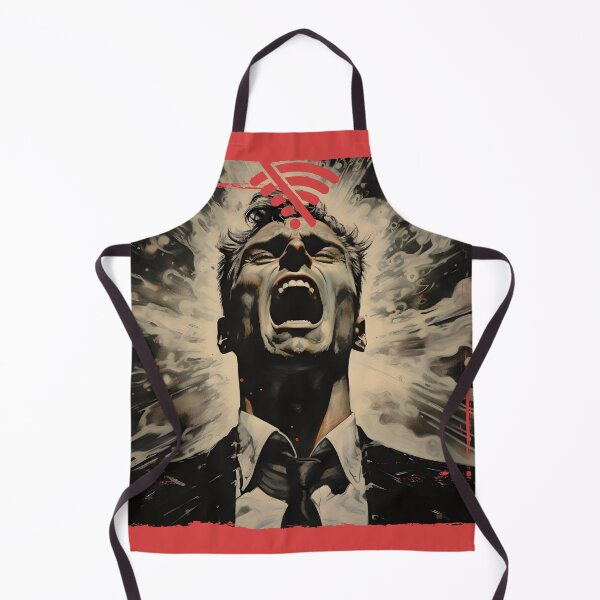 Item preview, WiFi Woes: Scream of Digital Frustration designed and sold by Hisirdoux.