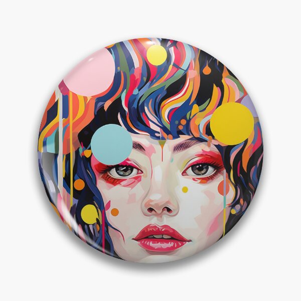 Item preview, Fashion woman with pop-art 9 designed and sold by Snoobstyle.