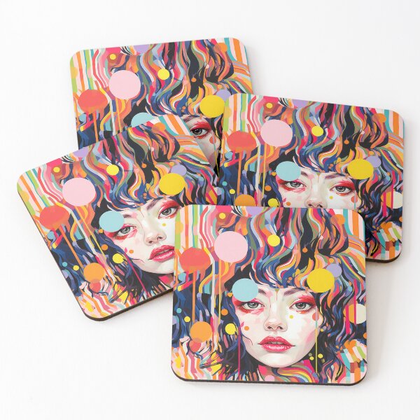 Item preview, Fashion woman with pop-art 9 designed and sold by Snoobstyle.
