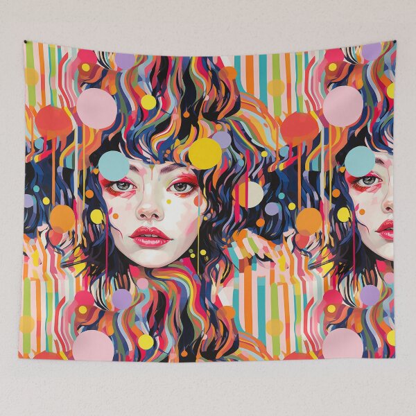 Item preview, Fashion woman with pop-art 9 designed and sold by Snoobstyle.