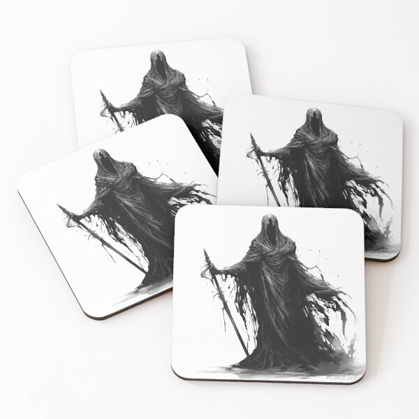 Item preview, Fantasy Grim Reaper Monster Dark Gothic Halloween Claws Beast designed and sold by Tomioka-Art.