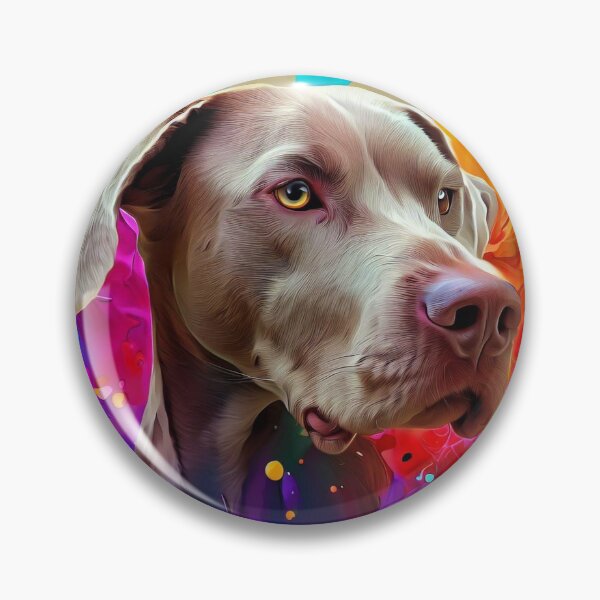 Item preview, Weimaraner Splash Art designed and sold by The Digital Compass.