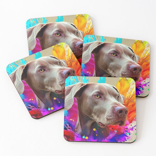 Item preview, Weimaraner Splash Art designed and sold by The Digital Compass.