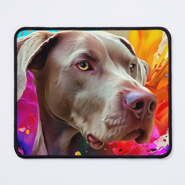 Item preview, Weimaraner Splash Art designed and sold by The Digital Compass.