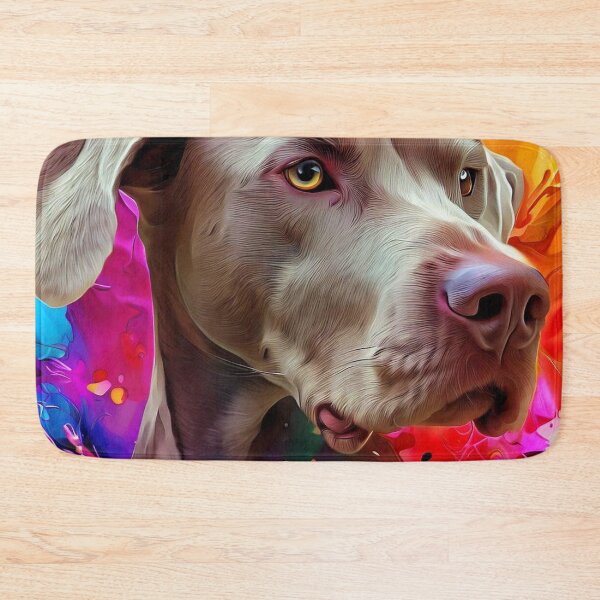 Item preview, Weimaraner Splash Art designed and sold by The Digital Compass.