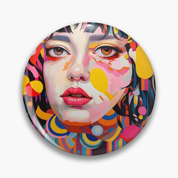 Item preview, Fashion woman with pop-art 10 designed and sold by Snoobstyle.