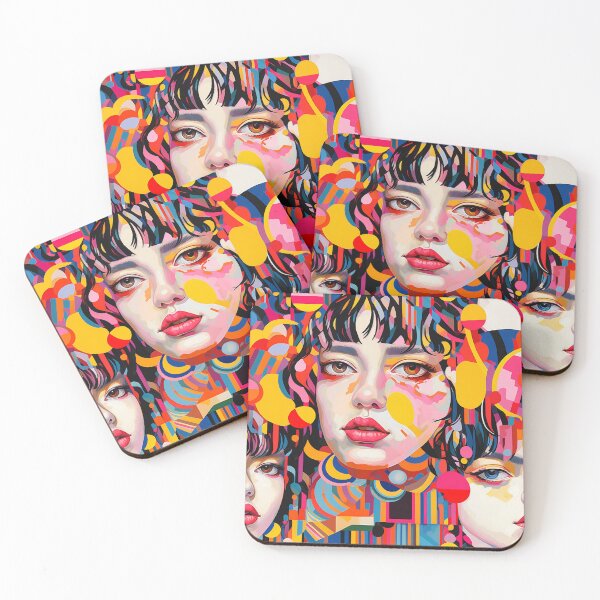 Item preview, Fashion woman with pop-art 10 designed and sold by Snoobstyle.