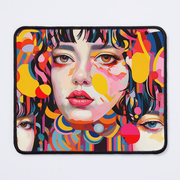 Item preview, Fashion woman with pop-art 10 designed and sold by Snoobstyle.