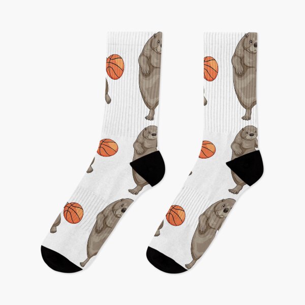 Item preview, Otter Basketball player Basketball designed and sold by Snabdesign84.
