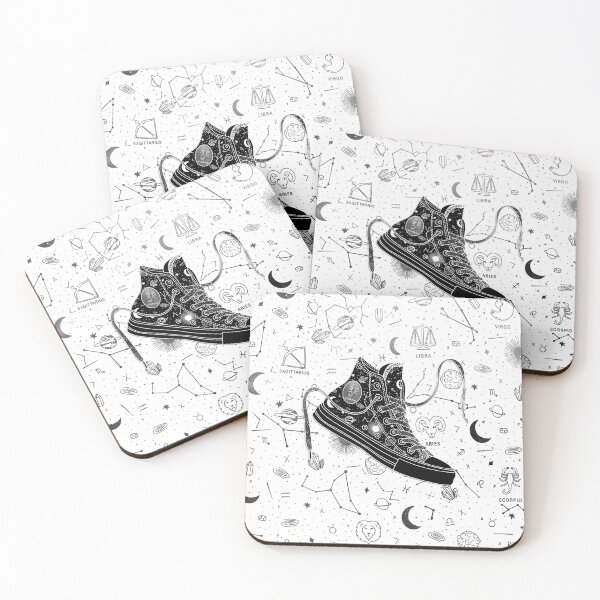 Item preview, Copy of Scorpio high tops - Space laces designed and sold by MickeyEdwards.