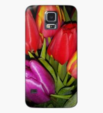 Tulips of many colours Case/Skin for Samsung Galaxy