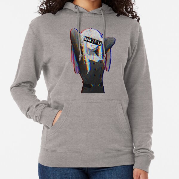 Zero Two Waifu Lightweight Hoodie
