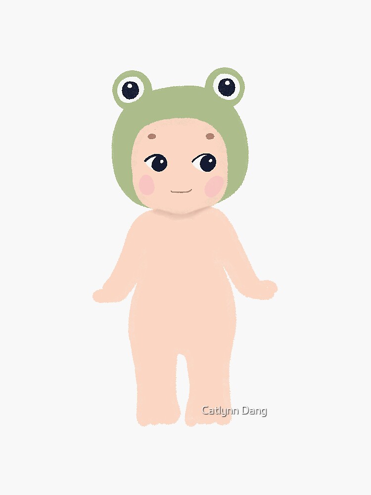 Sonny Angel Frog Baby Sticker for Sale by emilyyummy