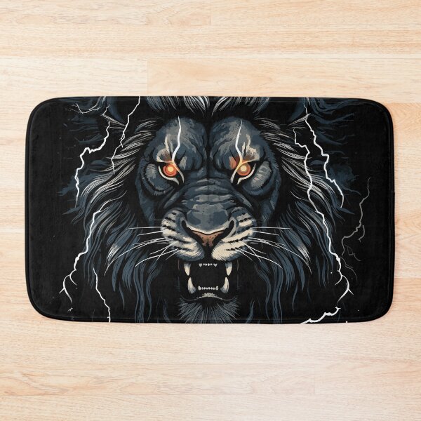 Item preview, Mighty Lightning Lion designed and sold by EdgarJake.