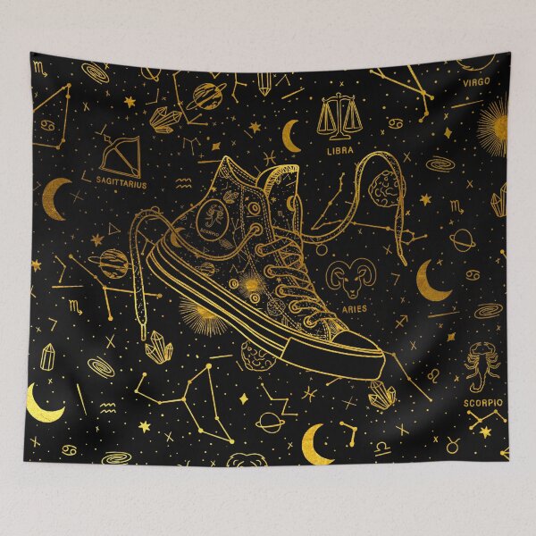 Item preview, Scorpio high tops - Gold designed and sold by MickeyEdwards.