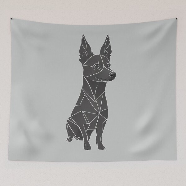 Item preview, Modern Dog Art: Lancashire Heeler Geometry designed and sold by Paolospresent.
