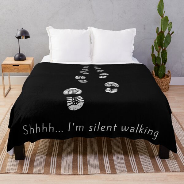 Item preview, Shhhh I'm silent walking - peaceful nature walker  designed and sold by RoyalRepublics.