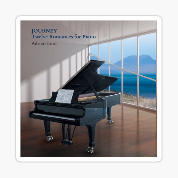 Journey - Twelve Romances for Piano Sticker