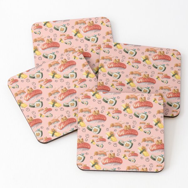 Item preview, Cardboard Cat: Mixed Sushi designed and sold by Chayanissart.