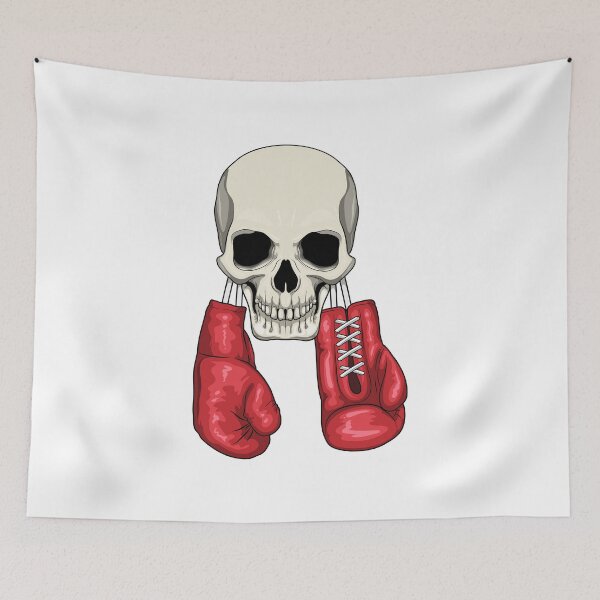 Item preview, Skull Boxing gloves Boxing designed and sold by Snabdesign84.