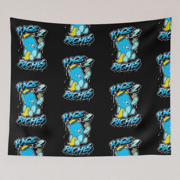 Item preview, Rags 2 Riches Drippy Graffiti Culture Hip Hop Teddy Bear designed and sold by swiftyspade.