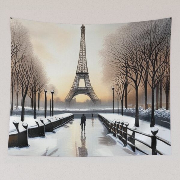 Item preview, Paris in winter designed and sold by JackFreestone.