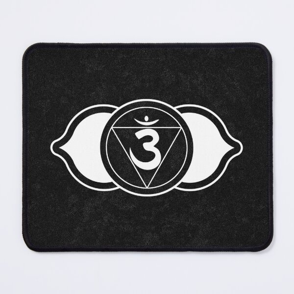 Item preview, Brow Chakra Lotus - Coal + Snow designed and sold by Irene Estelle.