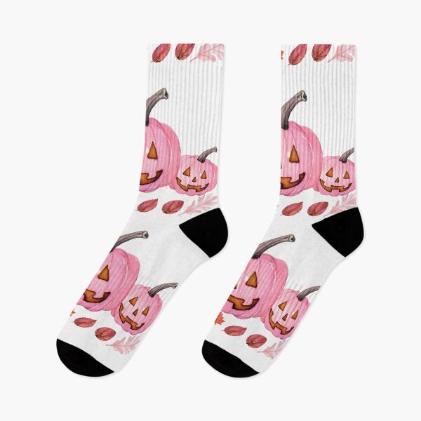 Item preview, Pink Pumpkins on Parade with Leaves designed and sold by MelissaMystery.