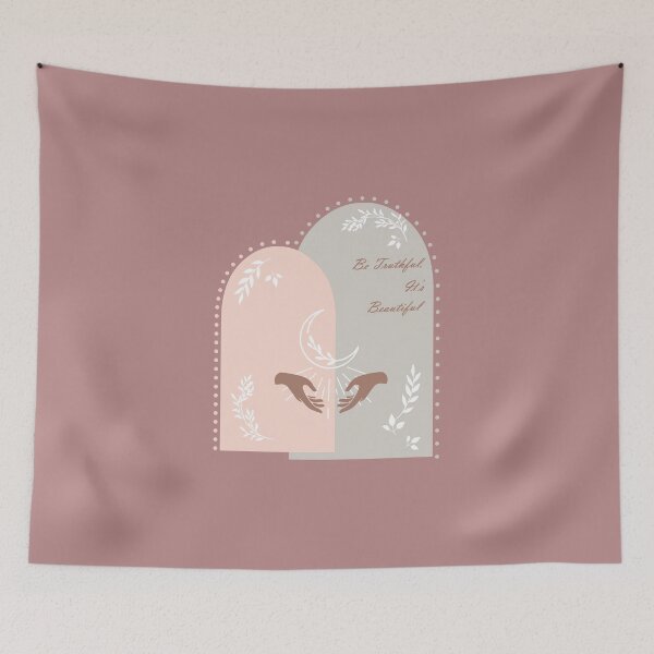 Item preview, Beautiful Moon Night (Beige tone) designed and sold by PriestArt.