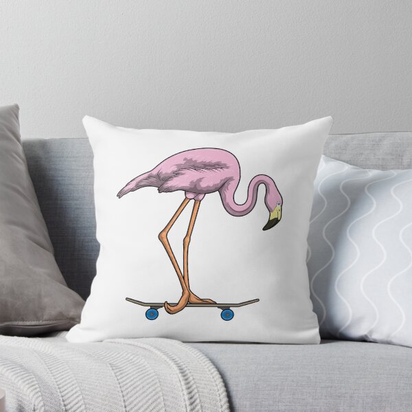 Item preview, Flamingo Skater Skateboard designed and sold by Snabdesign84.