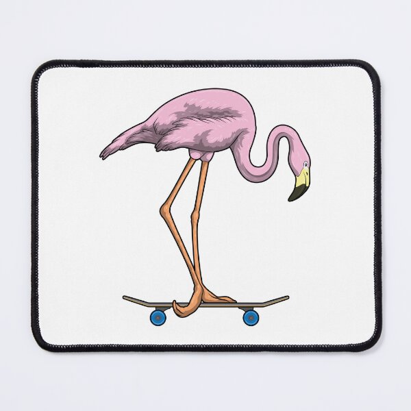 Item preview, Flamingo Skater Skateboard designed and sold by Snabdesign84.