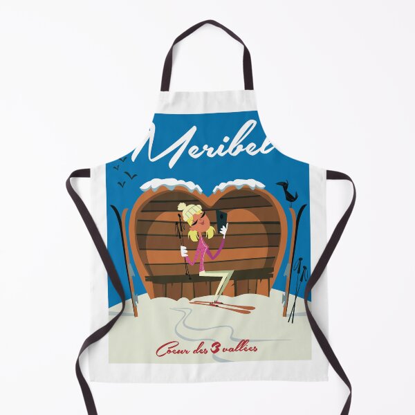 Item preview, Meribel ski poster designed and sold by GAGodel.