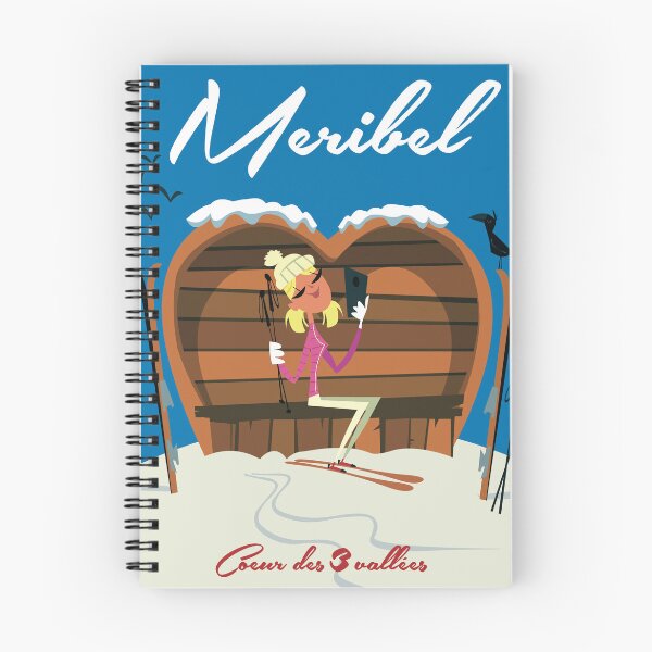 Item preview, Meribel ski poster designed and sold by Gary Godel.