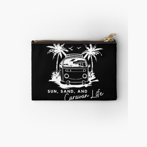 Item preview, Sun, Sand and Caravan Life - campers art designed and sold by NatureArtDecor.