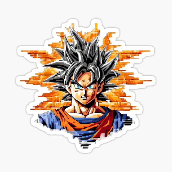 Goku Super Sayajin - InkStickers