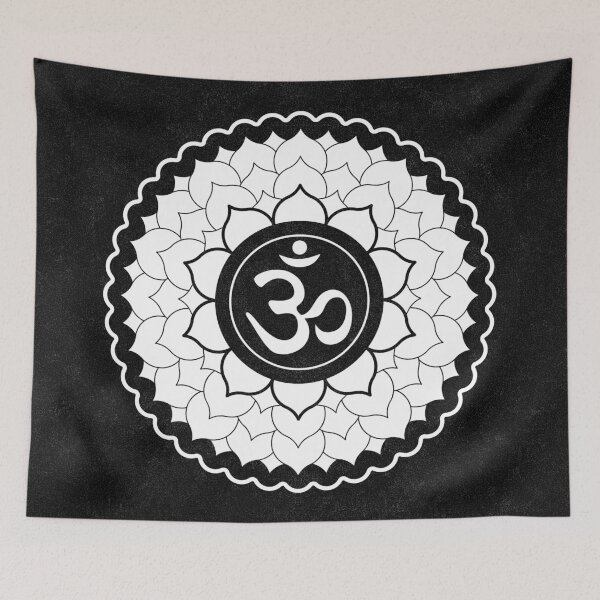 Artikelvorschau, Crown Chakra Lotus - Coal + Snow entworfen und verkauft von Irene Estelle.